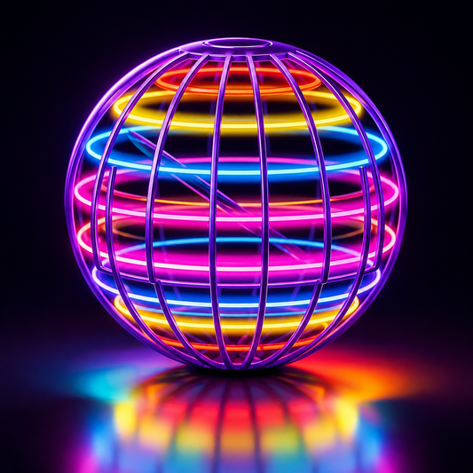 Flying Orb Ball — LED Boomerang Hover Toy