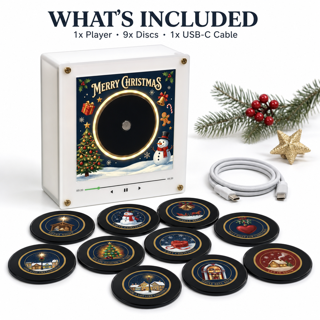 Six extra JingleBox medallion discs